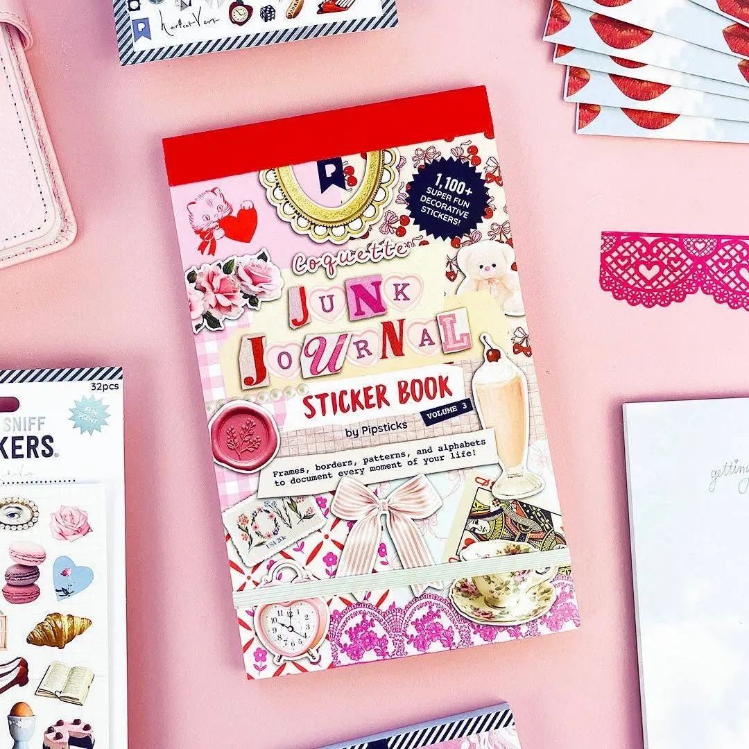 Coquette Junk Journal Sticker Book 1