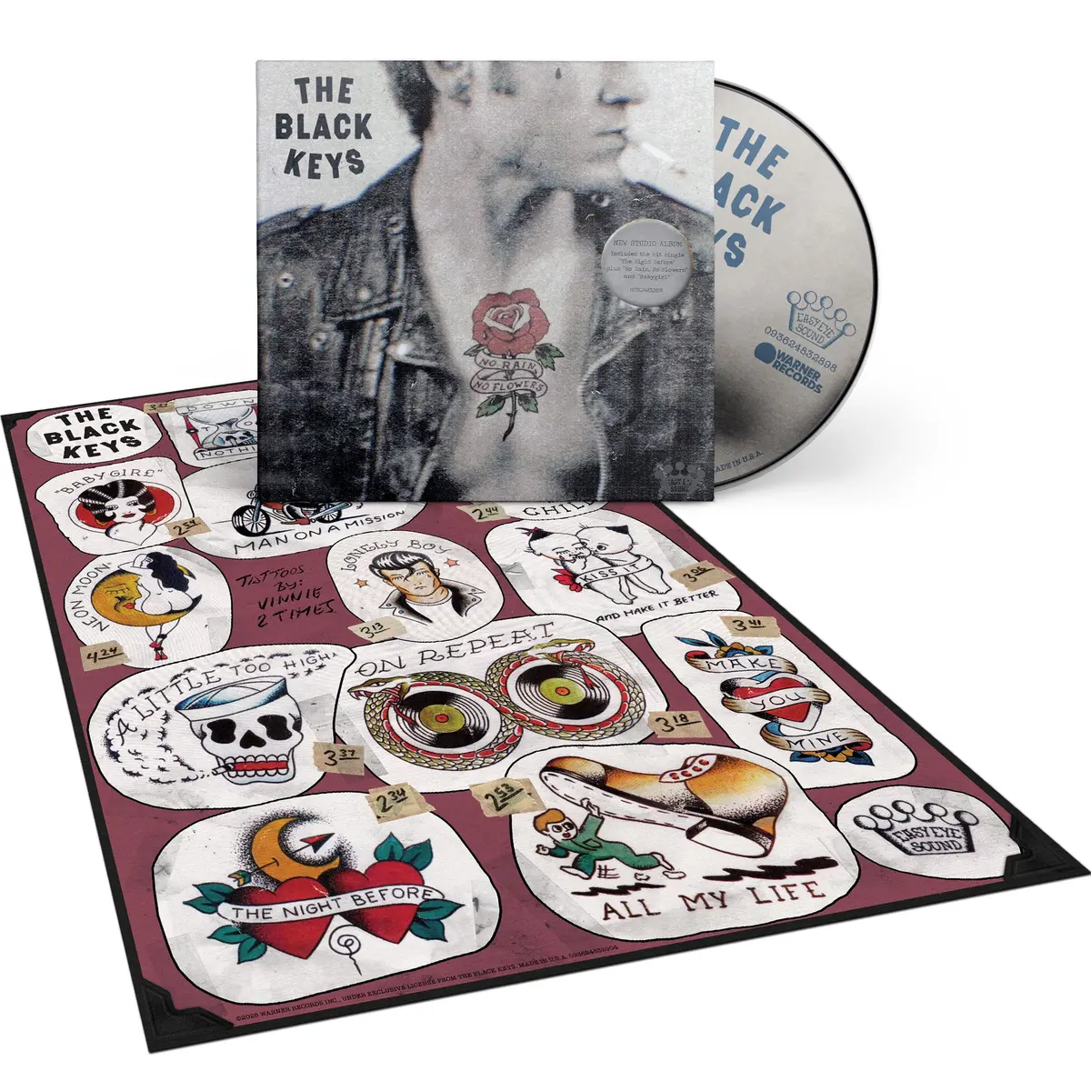 The Black Keys- No Rain, No Flowers (Cd) 1
