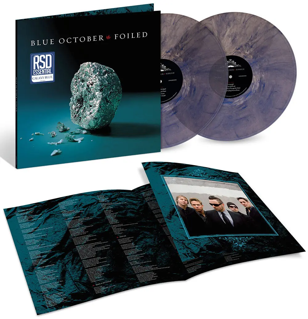 Blue October- Foiled (Rsd Essential) (Galaxy Blue Vinyl) (Preorder) 1