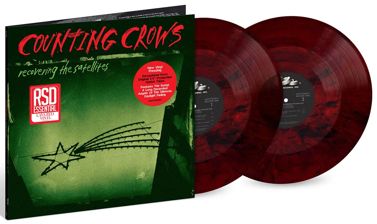 Counting Crows- Recovering The Satellites (Rsd Essential Lava Red Vinyl) (Preorder) 1