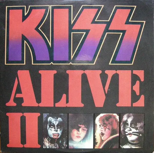 Kiss- Alive Ii (W/Booklet), Merchform, & Tattoos)(Light Sleeve Wear) 1