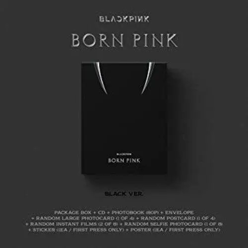 Blackpink- Born Pink (Standard Cd Boxset Version B / Black) 1