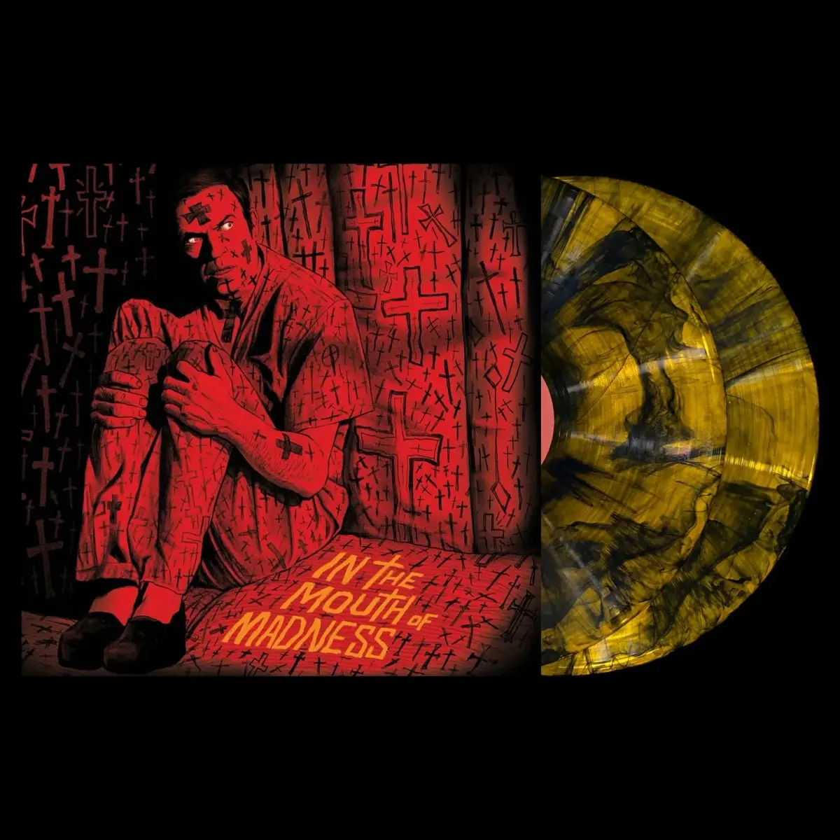 In The Mouth Of Madness Soundtrack (Yellow / Black Swirl Variant) 1