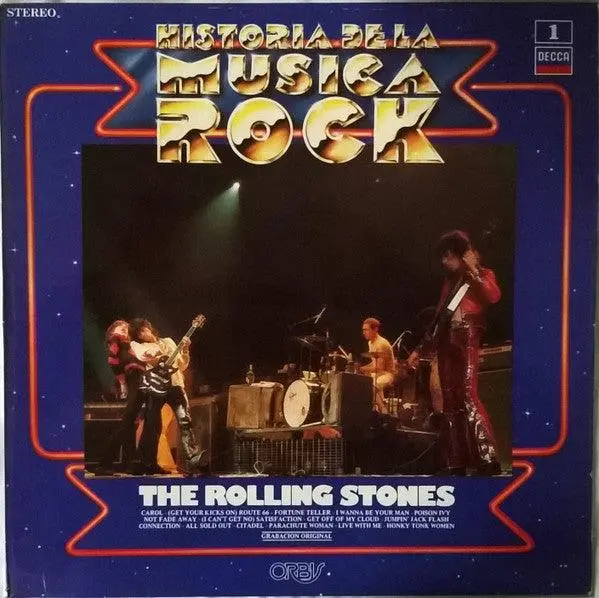 Rolling Stones- Historia De La Musica Rock: Rolling Stones (1981 Spanish Compilation, Light Rashing Side 2) 1