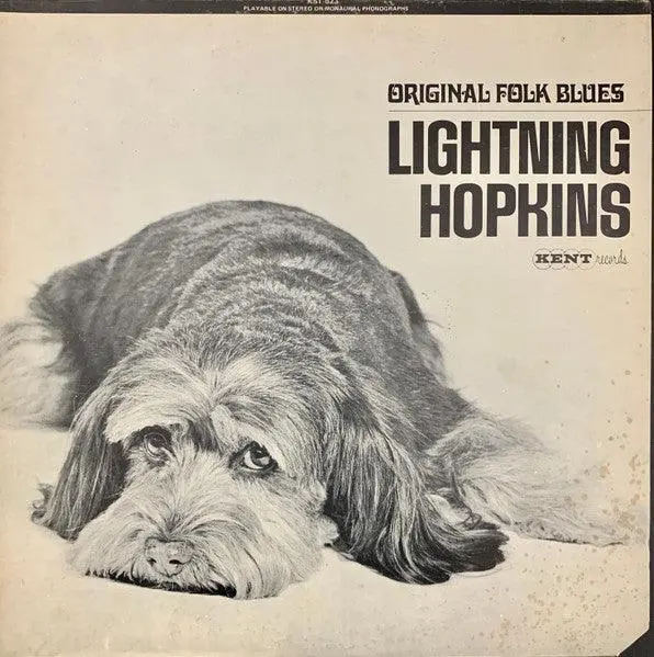 Lightning Hopkins- Original Folk Blues (Sealed, Late 1960S/Early 1970S Reissue)(Bottom Right Corner Clipped) 1