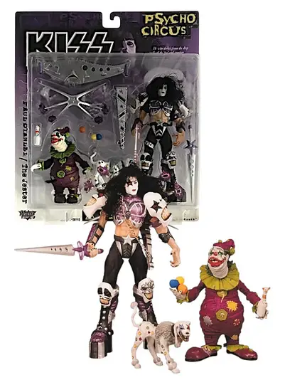 Kiss Mcfarlane Toys Psycho Circus: Paul Stanley/The Jester (Light Box Wear) 1
