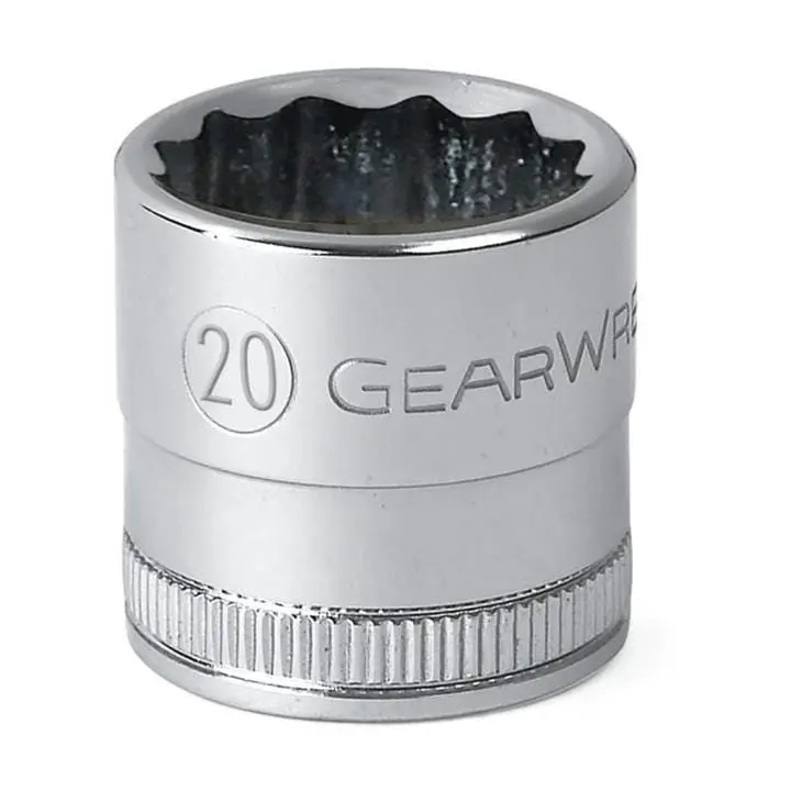 Gearwrench 12-Point Deep Socket Set – Chrome Vanadium Steel (80761) 1