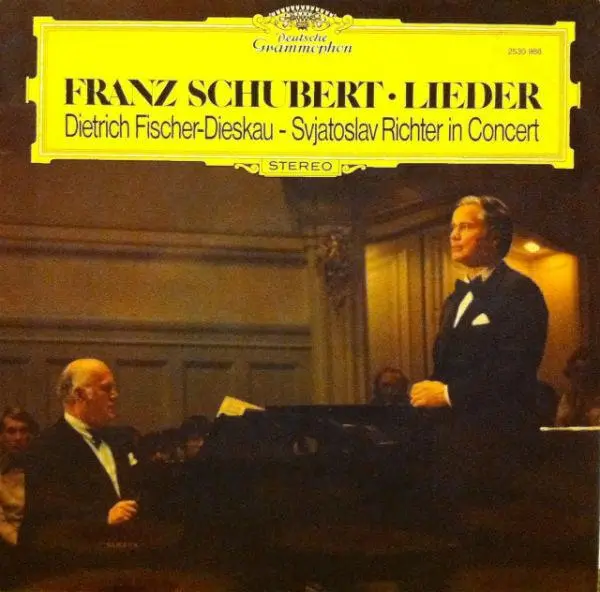Schubert- Lieder (Dietrich Fischer-Dieskau, Baritone/ Svjatoslav Richter, Piano) 1