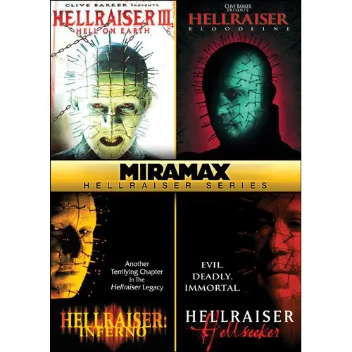 Hellraiser Ii: Hell On Earth/Hellraiser: Bloodlines/Hellraiser: Inferno/Hellraiser: Hellseeker 1