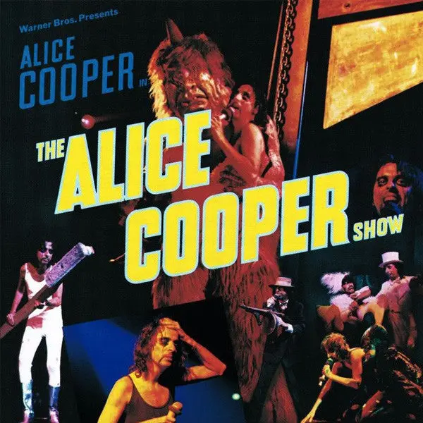 Alice Cooper- The Alice Cooper Show: Recorded Live On The 1977 Tour (Early 1980S Uk Reissue)(Some Surface Marks; Sleeve Creasing) 1