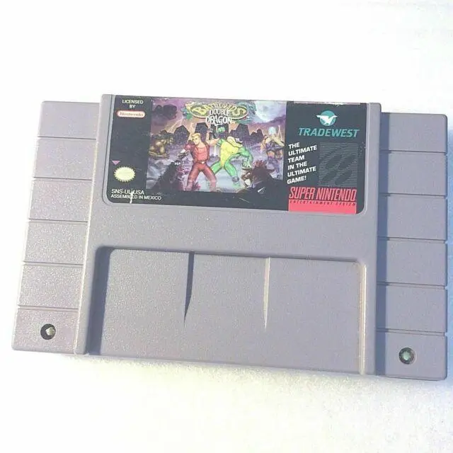 Battletoads And Double Dragon The Ultimate Team (Cartridge Only; Back Label Damage) 1