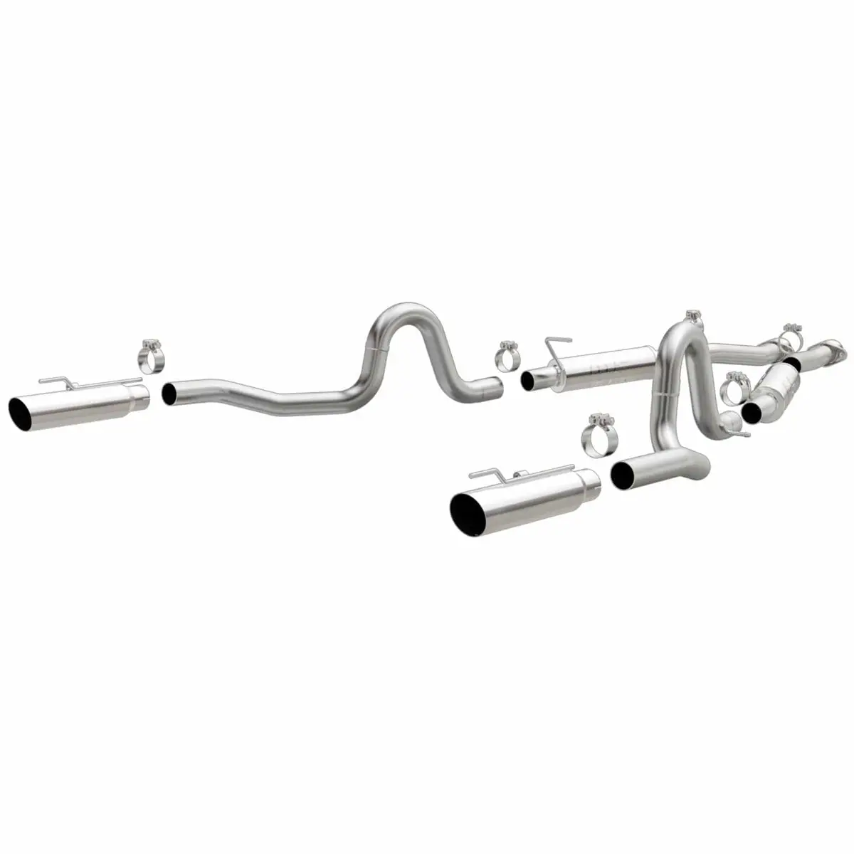Magnaflow Competition Exhaust System – Performance Cat-Back Or Axle-Back Setup (Model 15673) 1