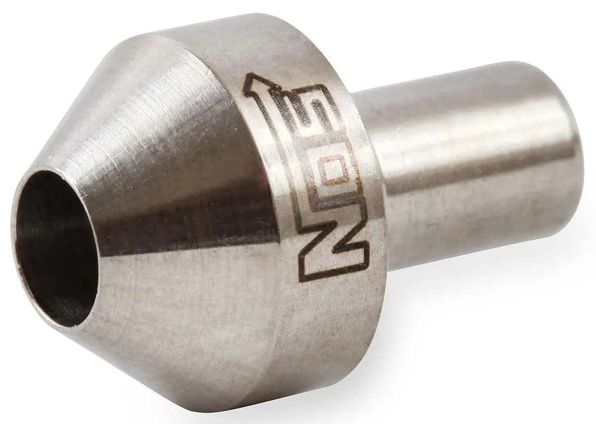 Precision Stainless Steel Flare Jet Nozzle, .041" Orifice 1