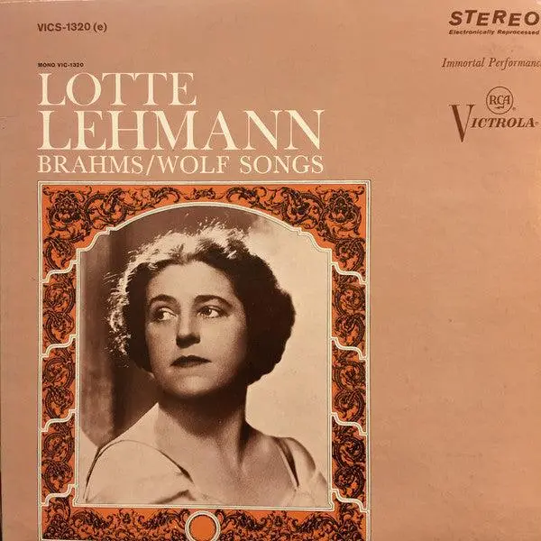 Brahms- Wolf Songs (Lotte Lehmann, Alto) 1
