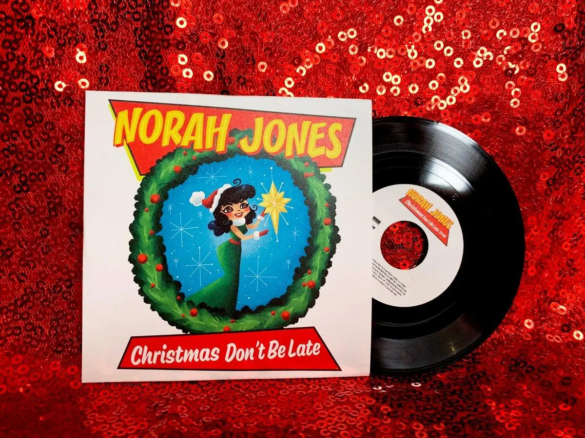 Norah Jones- Christmas Don't Be Late 3" -Bf21 1