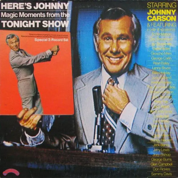 Johnny Carson- Here's Johnny- Magic Moments From The Tonight Show (W/Poster) 1