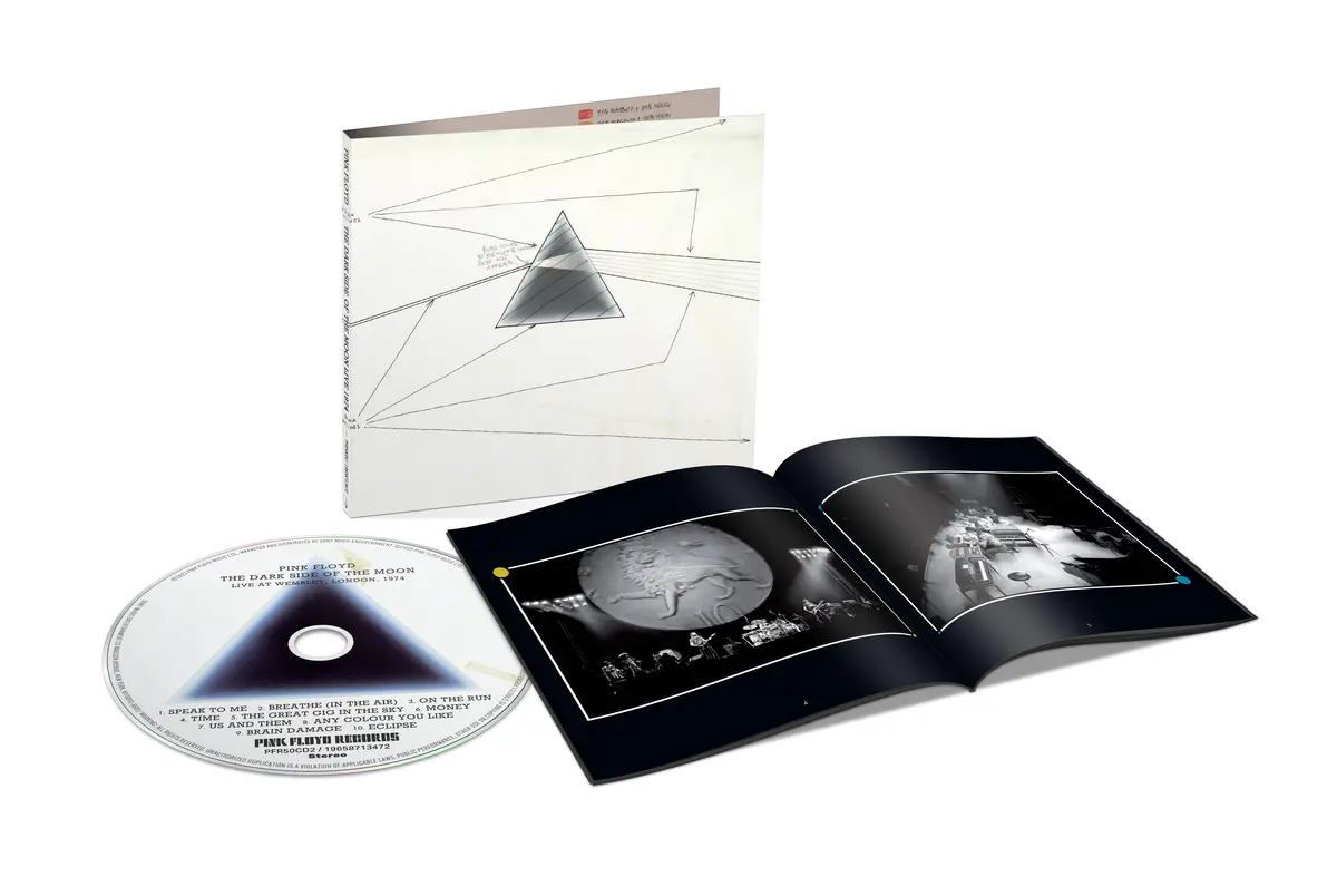Pink Floyd- The Dark Side Of The Moon: Live At Wembley Empire Pool, London, 1974 (Cd) 1