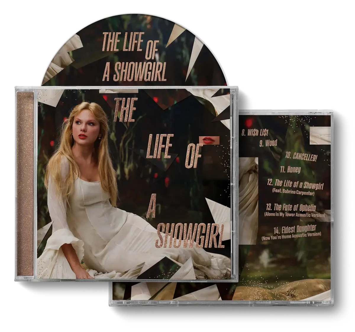Taylor Swift- The Life Of A Showgirl [Alone In My Tower Acoustic Version] (Cd) 1