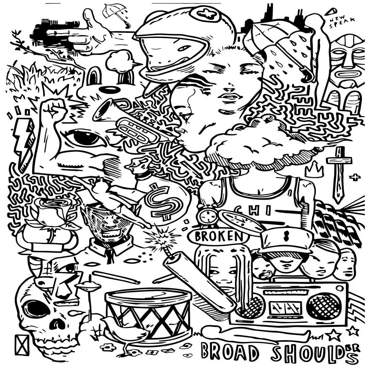 Taylor Bennett- Broad Shoulders [Indie Exclusive] (Preorder) 1