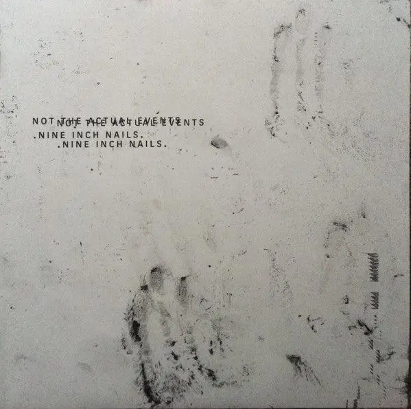Nine Inch Nails- Not The Actual Events (2017 Red Lyric Sleeve) 1