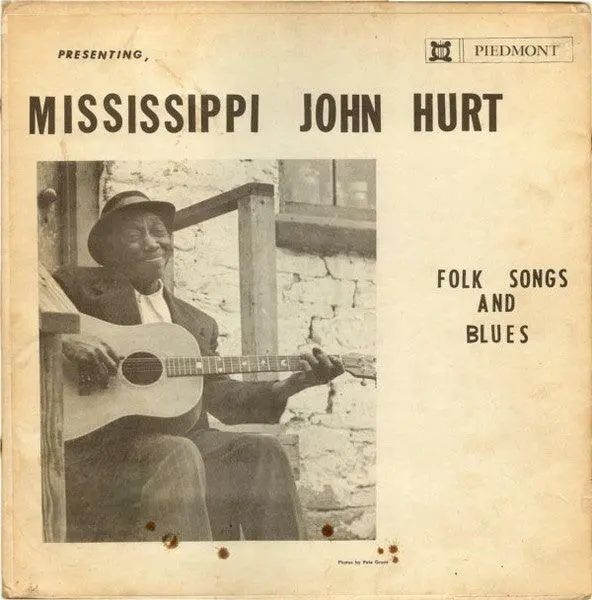 Mississippi John Hurt- Folk Songs And Blues (Top Right Corner Cut) 1