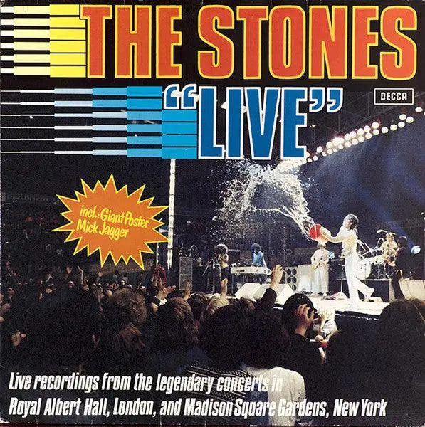 Rolling Stones- The Stones "Live" (1982 Dutch Pressing, No Bonus Poster) 1