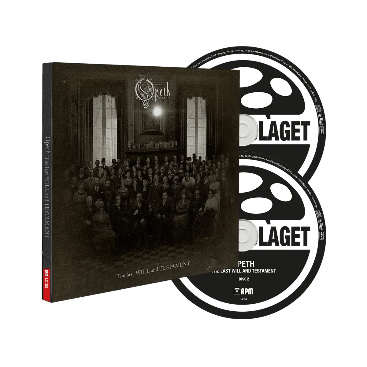 Opeth- The Last Will And Testament (Cd Digipak + Bluray) 1