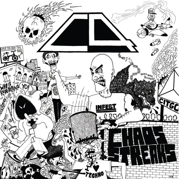 C4- Chaos Streaks (Gusher Poop W/ Corn Kernel Splatter Vinyl) 1