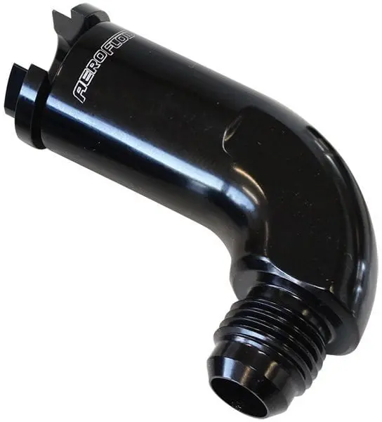 90-Degree Push-On Efi Fuel Fitting – -3 An Black, Af803-03Blk 1