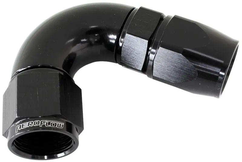 570 Series Ptfe -4An 120° Black Hose End Fitting Af574-04Dblk 1