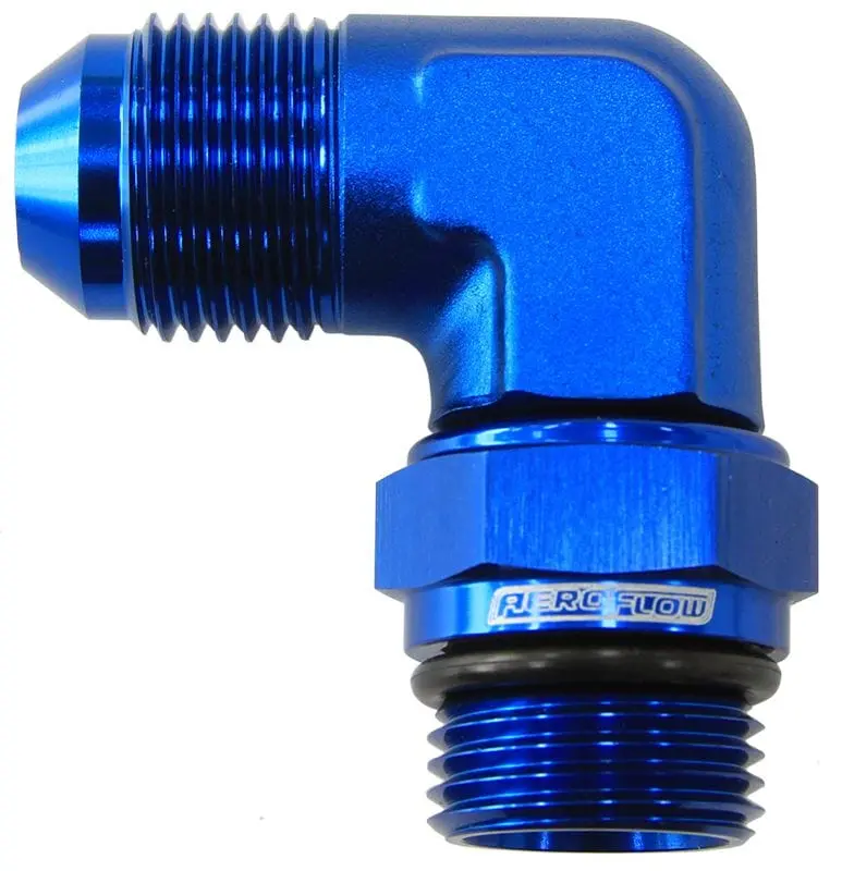 Af949-08 90° Orb Swivel-To-Flare Adapter: -8An To -8An 1