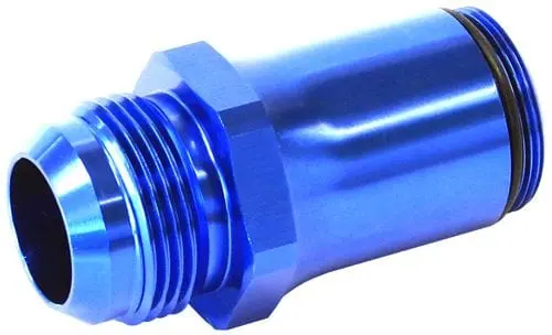 -16 An Blue Anodized Water Neck Adapter – Af64-2073 1