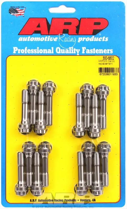 Arp 300-6602 High-Strength Connecting Rod Bolts (6Mm X 1.0 Thread) 1