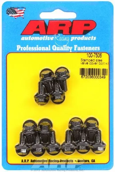Hex Head Black Oxide Valve Cover Bolt Kit – Ar100-7506 1