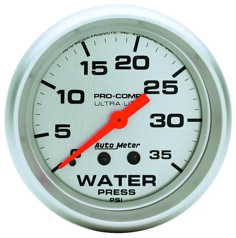 Ultra-Lite Water Pressure Gauge – Compact, Accurate Monitoring For Cooling Systems 1