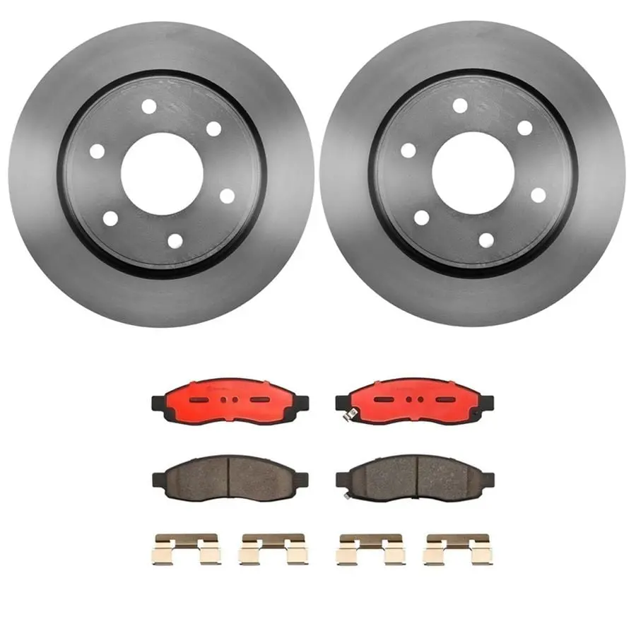 Brembo Kt00851 Premium Brake Pad And Rotor Replacement Kit 1