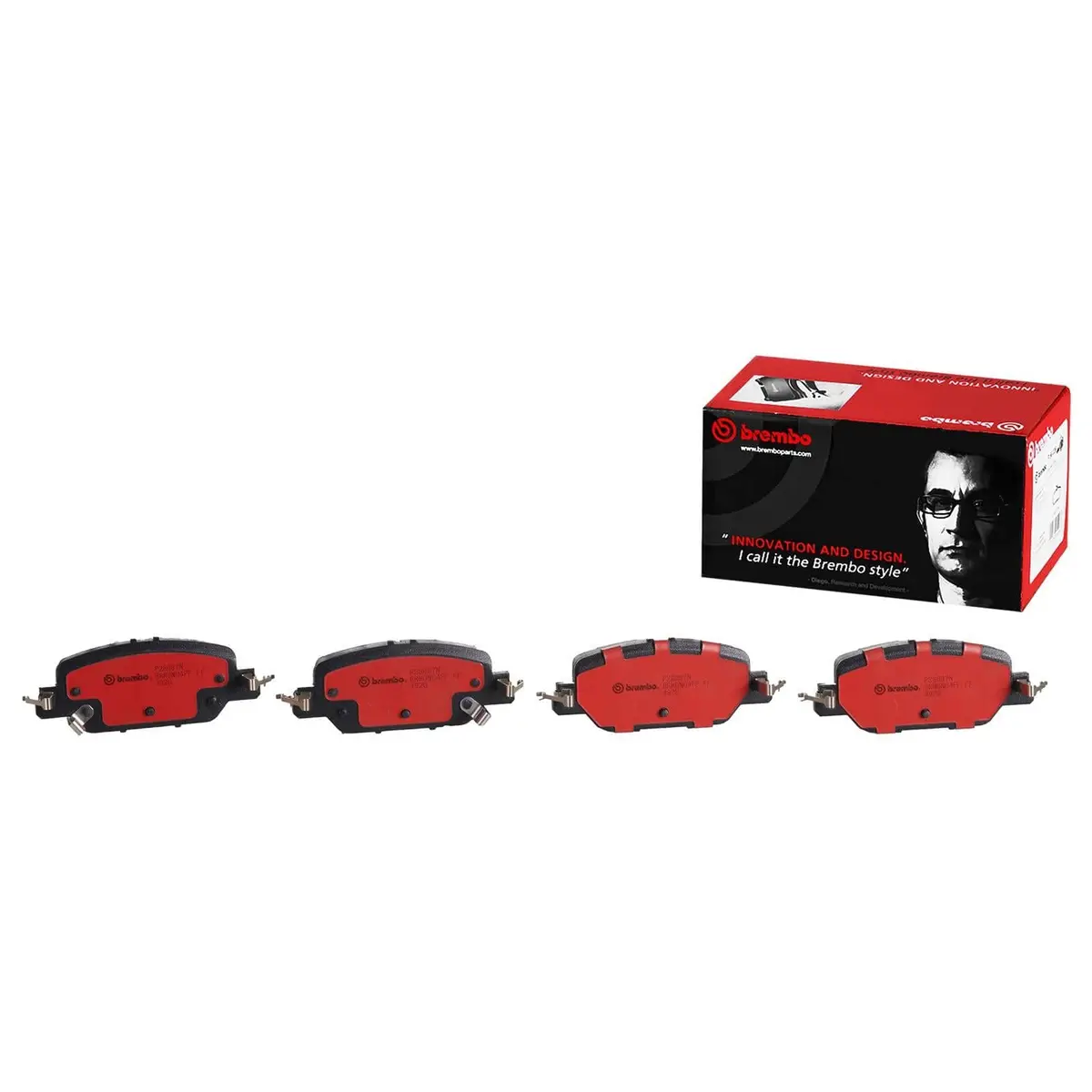 Brembo Nao Ceramic Brake Pads – Quiet, Low-Dust Replacement For Street & Track 1