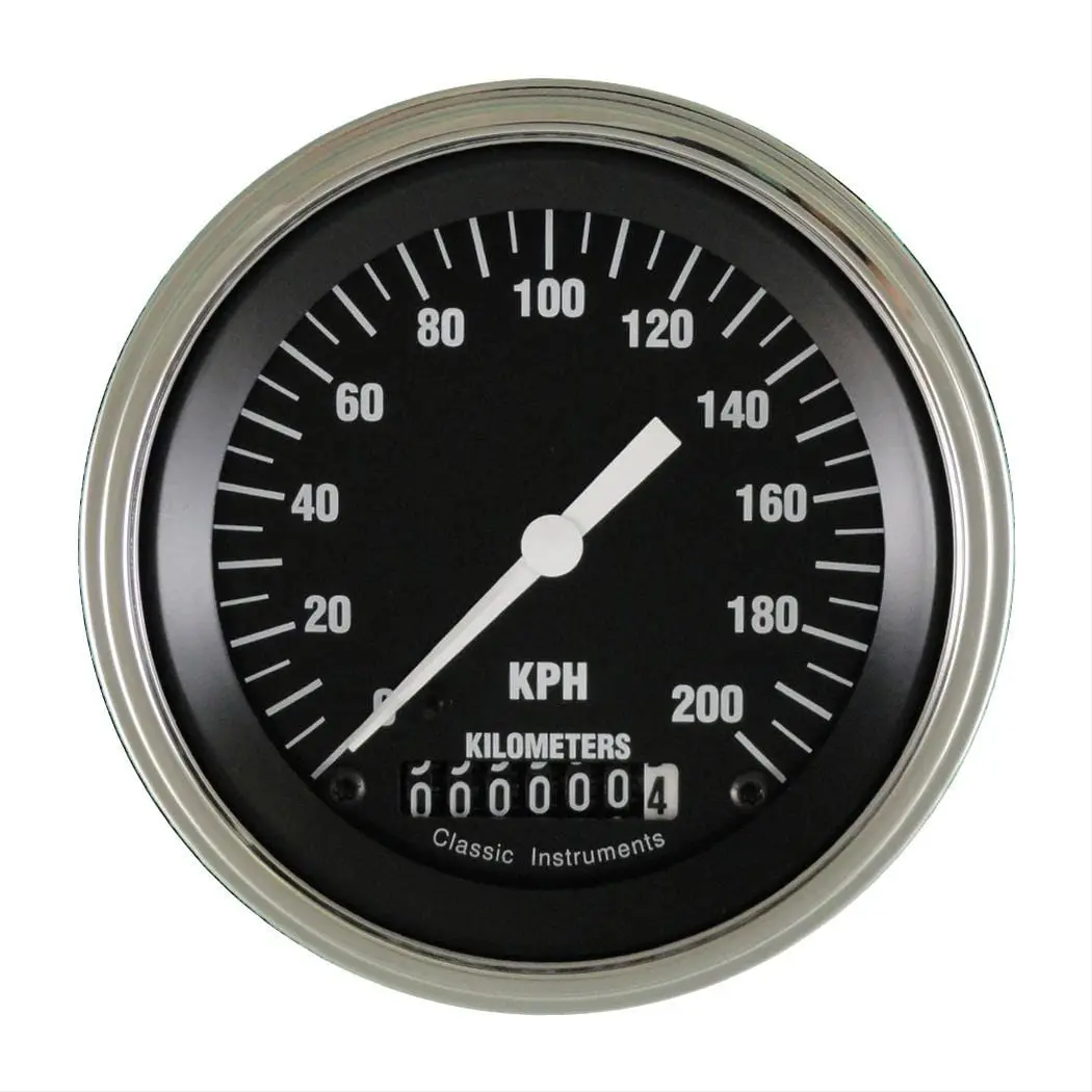 Classic Instruments Hr59Slc Hot Rod Speedometer – Analog With Led Illumination 1