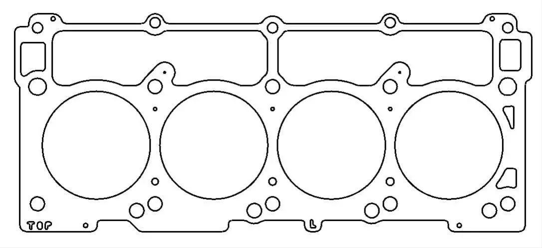 Cometic Mls Head Gasket – 460Ci Big Block Ford, 0.089" Thickness (C5468-089) 1