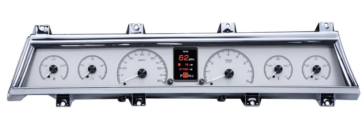 Dakota Digital Hdx Analog Gauge System – Direct-Fit Hdx-66C-Cvl-S 1