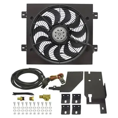Derale Direct-Fit Electric Fan Kit For Jeep Wrangler – Plug-And-Play Cooling Upgrade 1