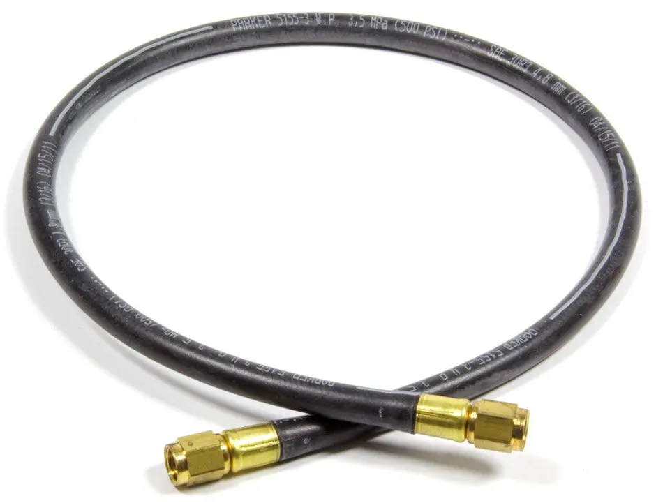 En4035A-37 Single-Port Straight Hose – Flexible Fuel/Fluid Line 1