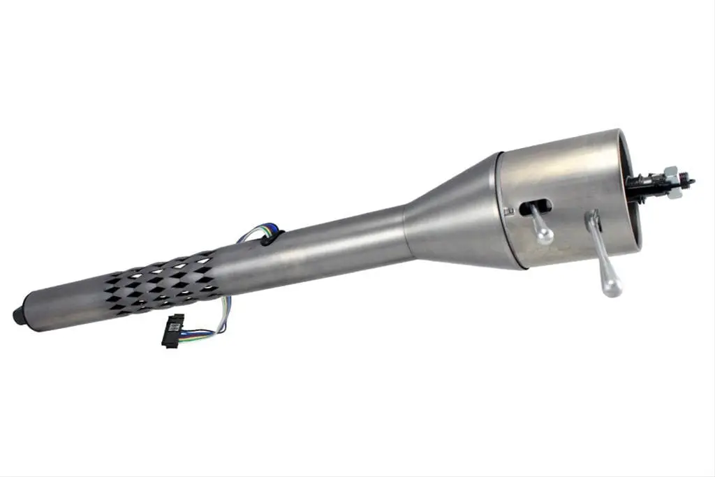 Flaming River Adjustable Steering Column – Black Powder-Coated, Collapsible Fr21023Bk 1