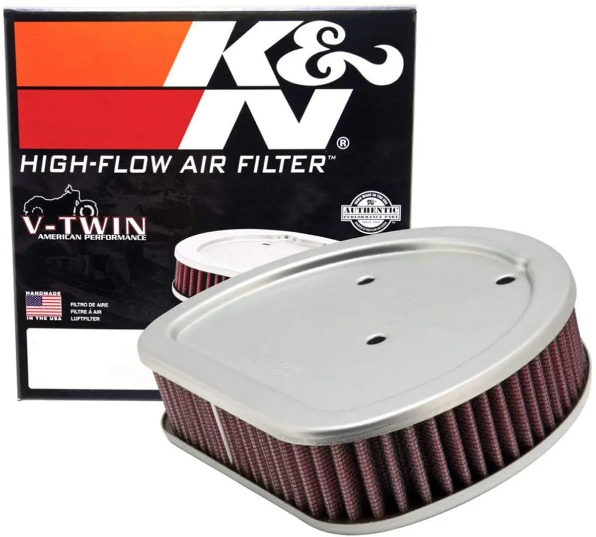 K&N Knhd-1396 Motorcycle Air Filter Replacement 1
