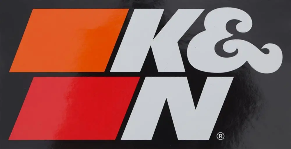 K&N Brand Decal Pack – Universal Fit, Part 89-11689 1